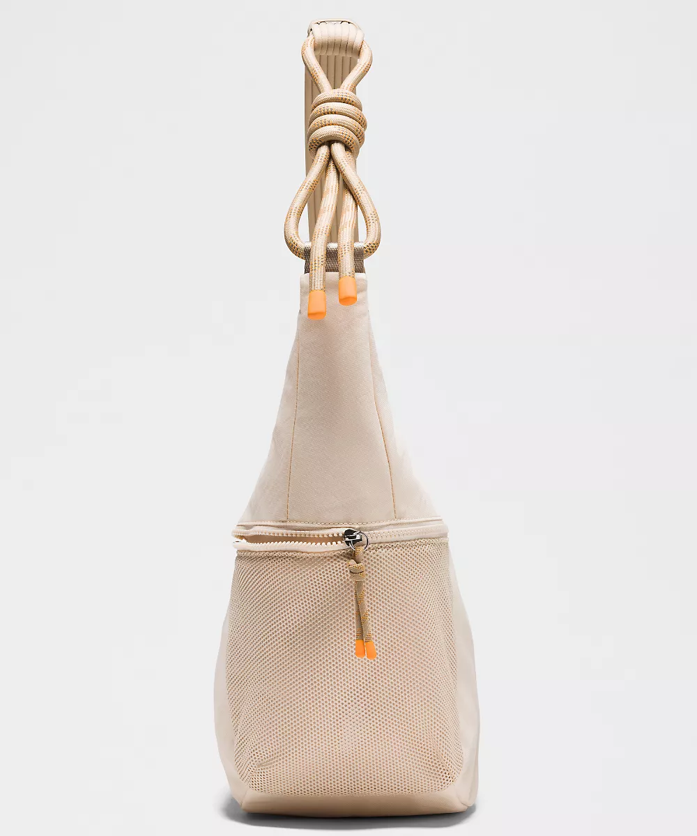 Grand sac bandoulière souple 13L *Paracord — Breakfast Tea/Wacky Khaki/Citrus Sizzle, view 4