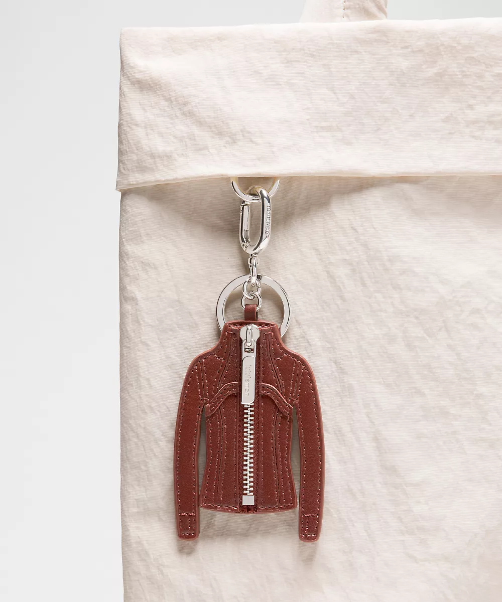 Porte-clés Veste Define — Cranberry Charm/Silver, view 2