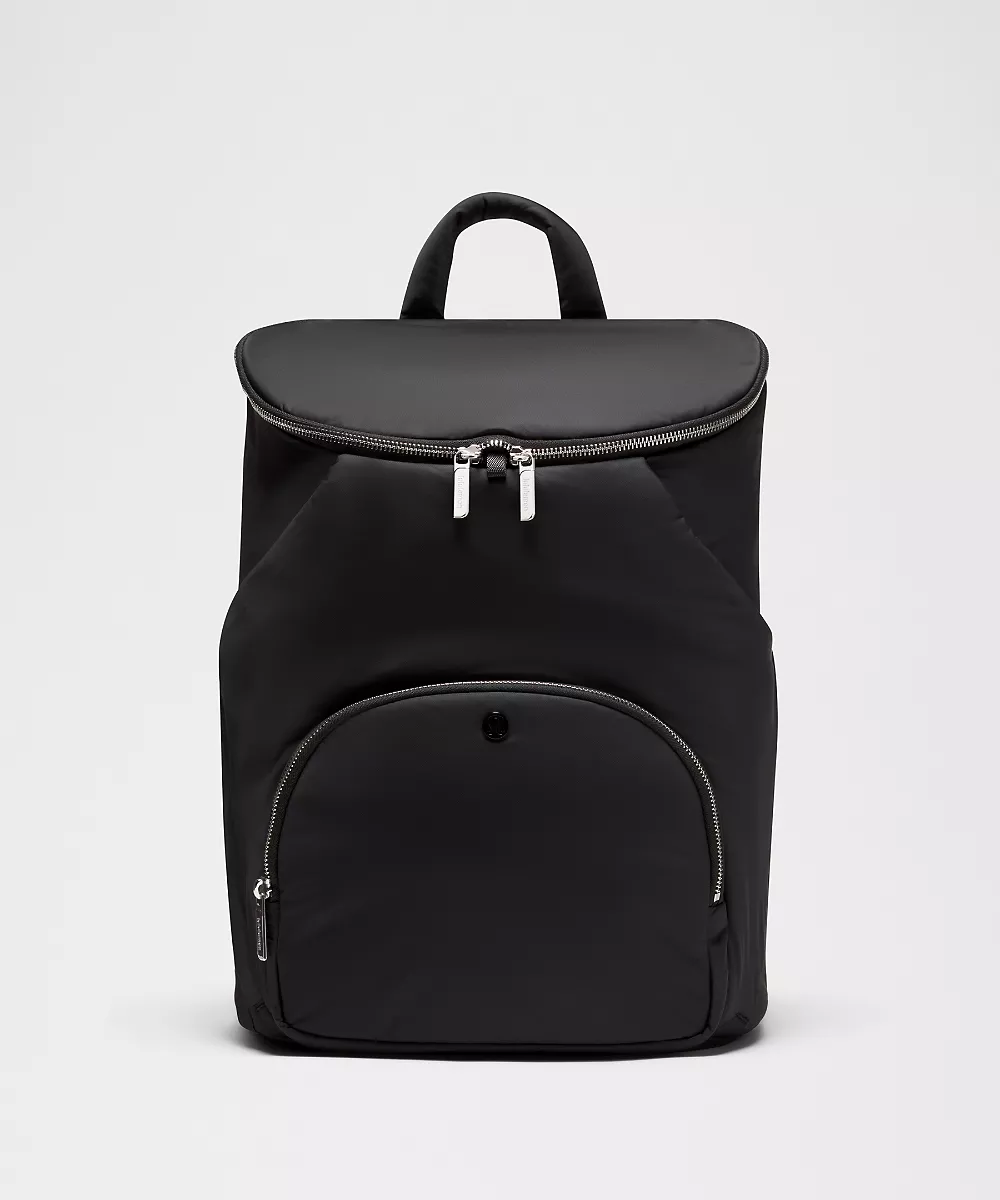 Sac à dos New Parent 22L — Black/Silver, view 1