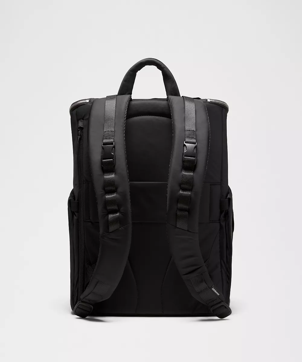 Sac à dos New Parent 22L — Black/Silver, view 4