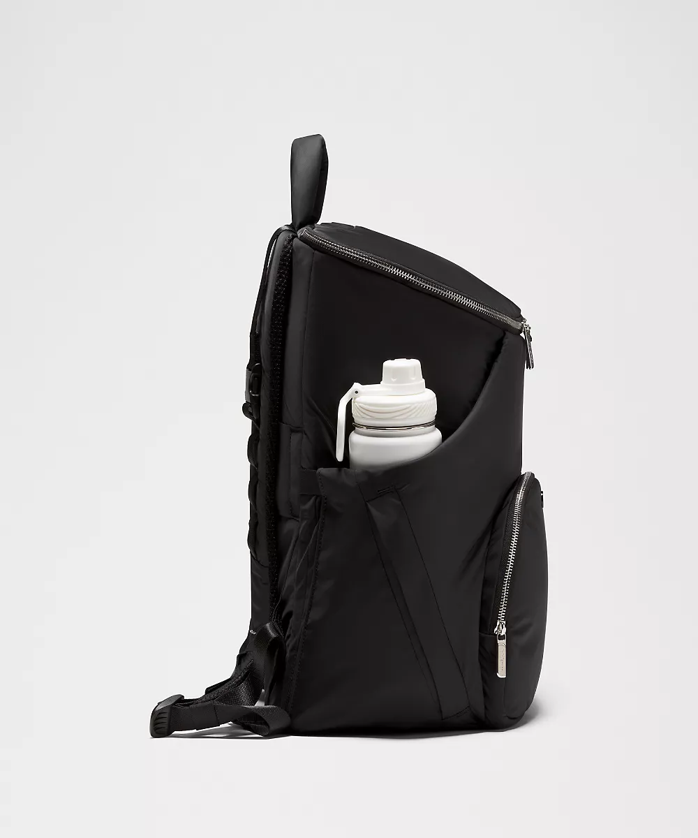 Sac à dos New Parent 22L — Black/Silver, view 5