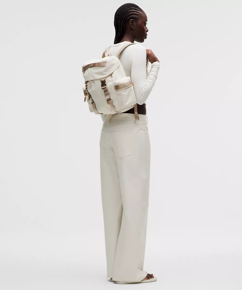 Sac à dos Wunderlust Small 14L *Poignée grip — Light Ivory/Wacky Khaki/Gold, view 2