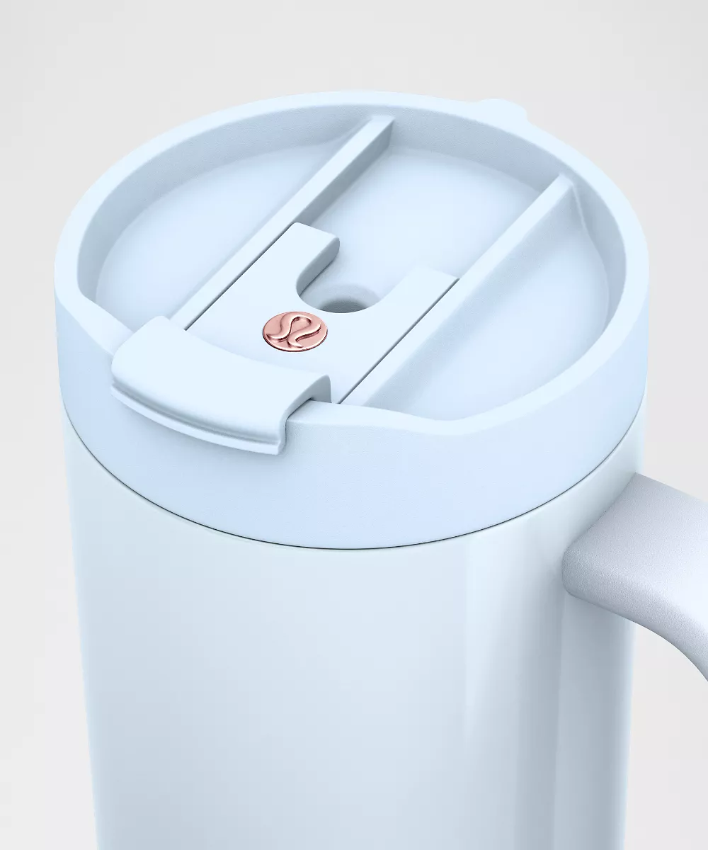 Gobelet isotherme 40oz *Shine — Starch Blue/Rose Gold, view 3