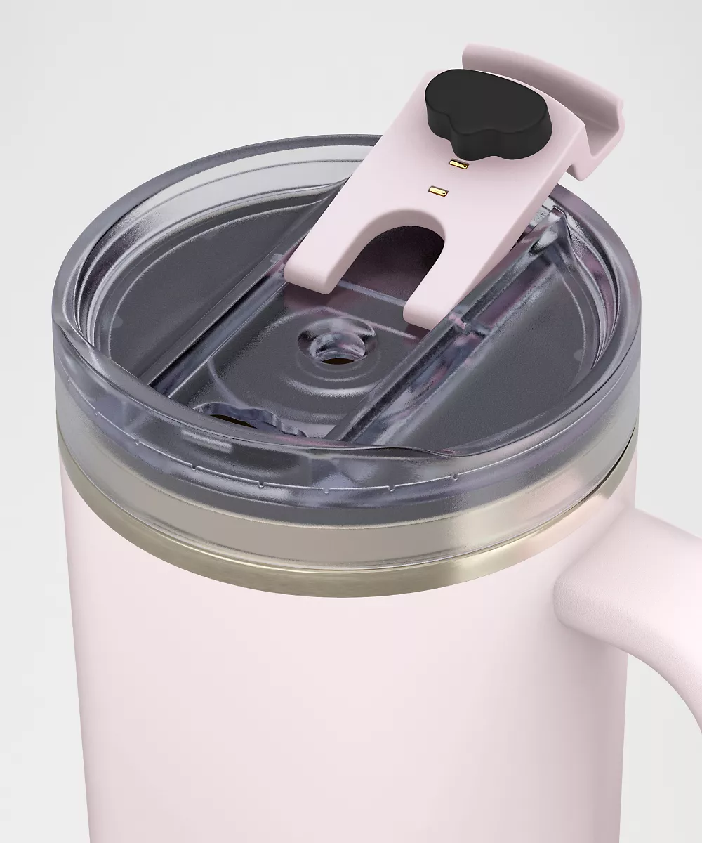 Gobelet isotherme 40oz — Pink Pearl, view 4