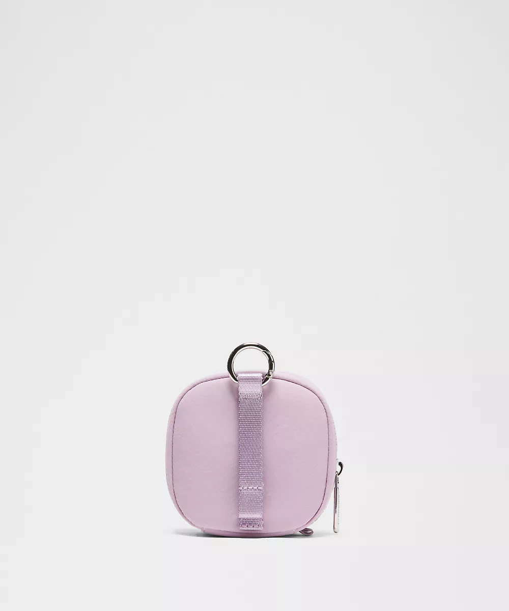 Pochette organiseur à clipser pour trajets — Lilac Play/Lotus Lavender/Silver, view 3