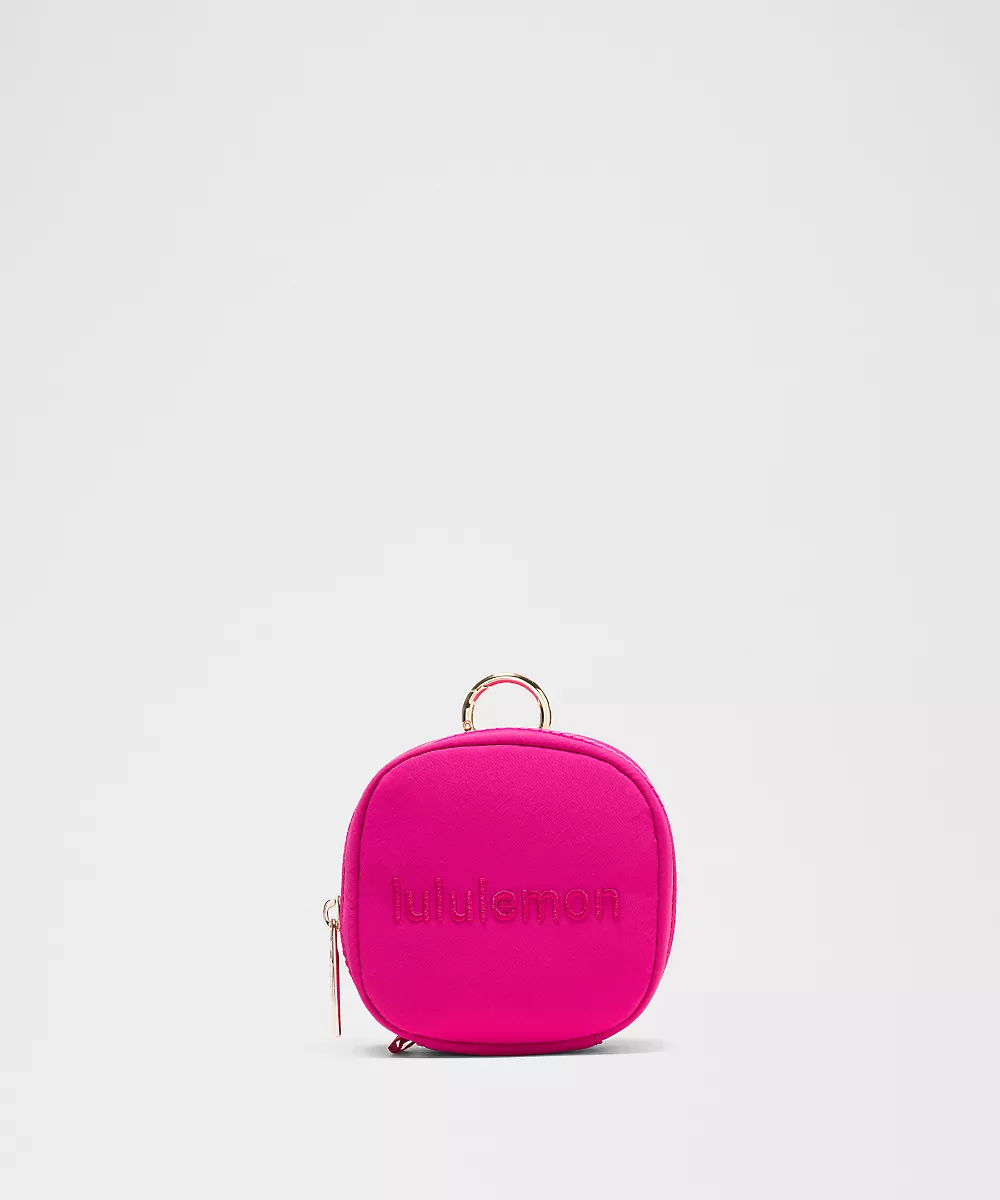 Pochette organiseur à clipser pour trajets — Pink Flare/Pink Flare/Gold, view 1