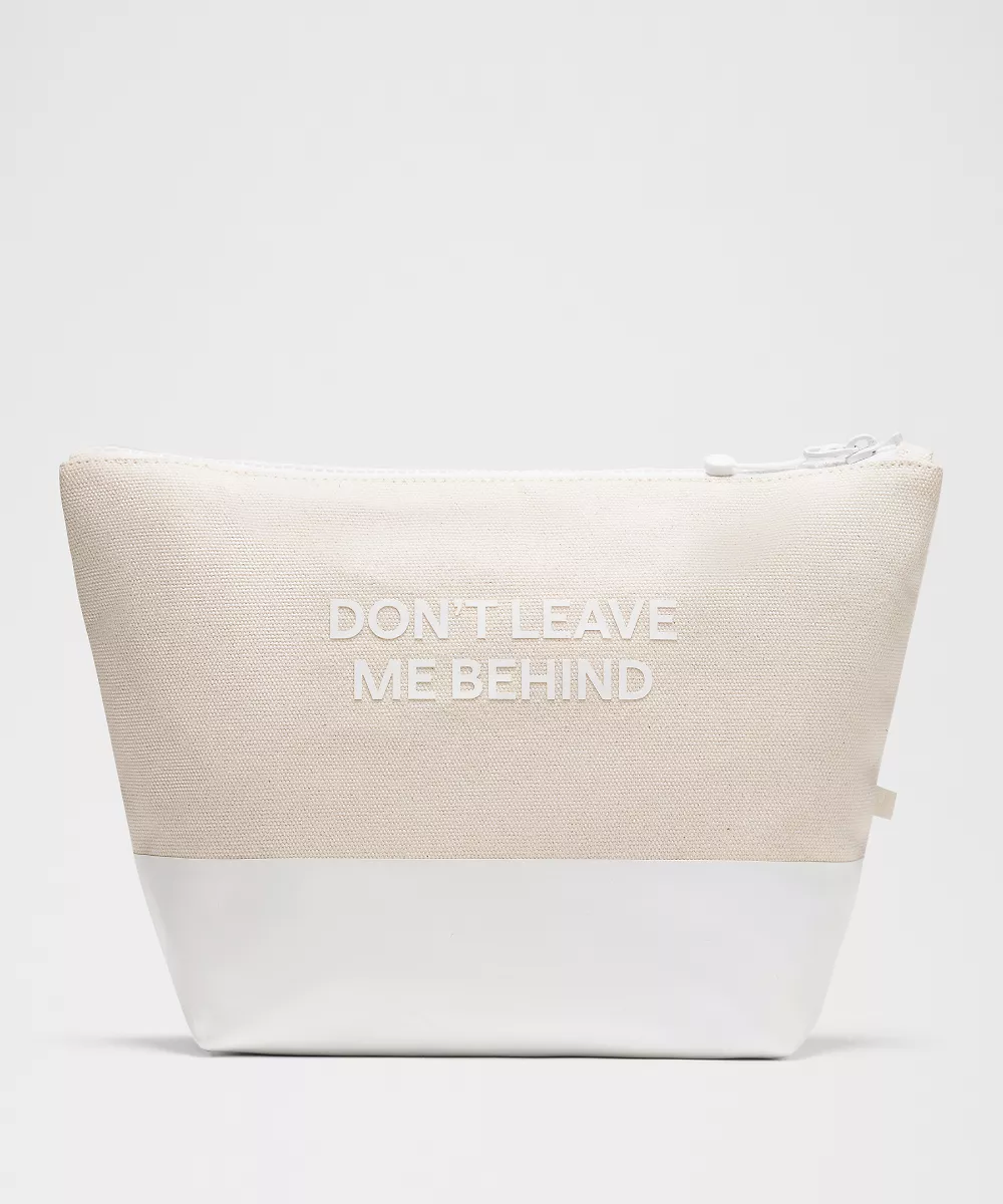 Pochette en toile *Wordmark — Natural/White, view 2