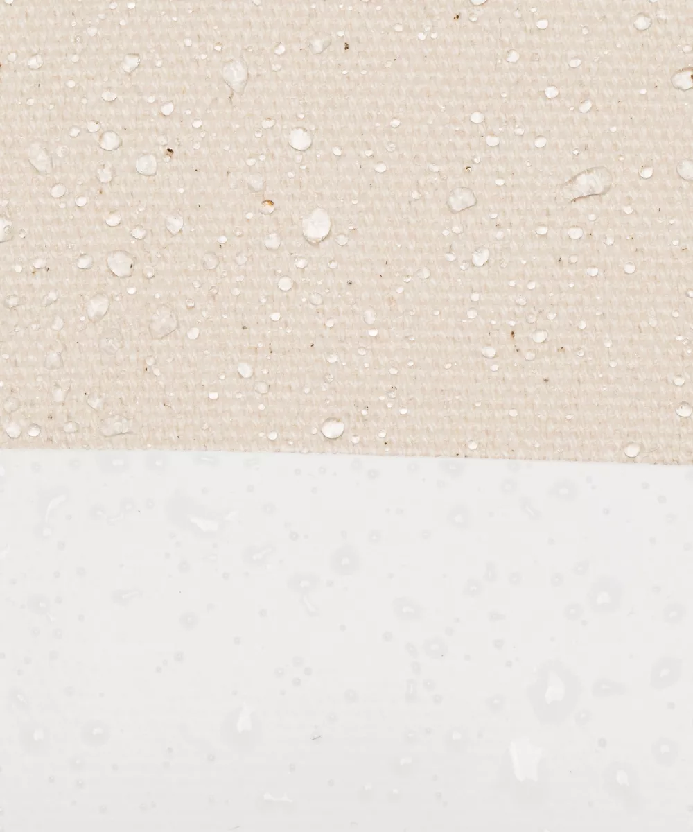 Pochette en toile *Wordmark — Natural/White, view 4
