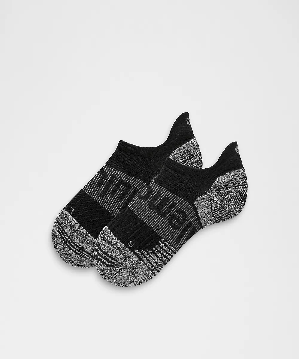 Chaussettes à languette rembourrées Power Stride unisexe — Black, view 1