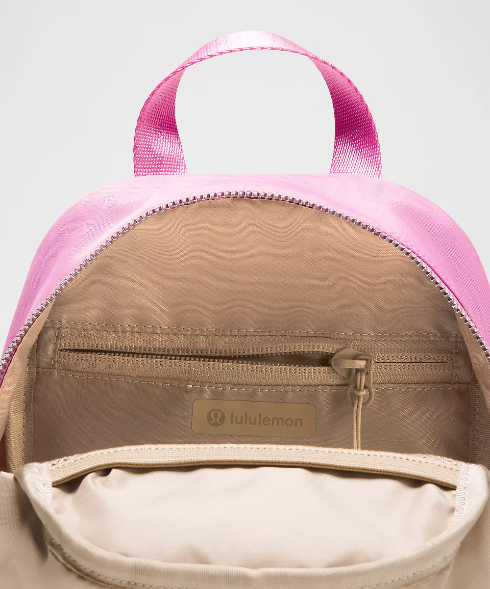 Sac à dos Everywhere Mini 4L *Ferrures métalliques — Sweet Sorbet/Wacky Khaki/Silver, view 5