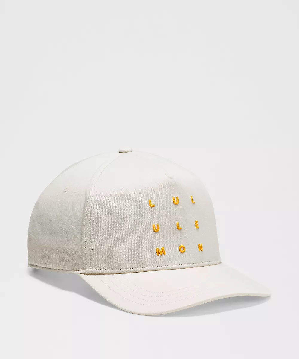La casquette snapback All Days *lululemon Goals — Light Ivory/Buttercup, view 1