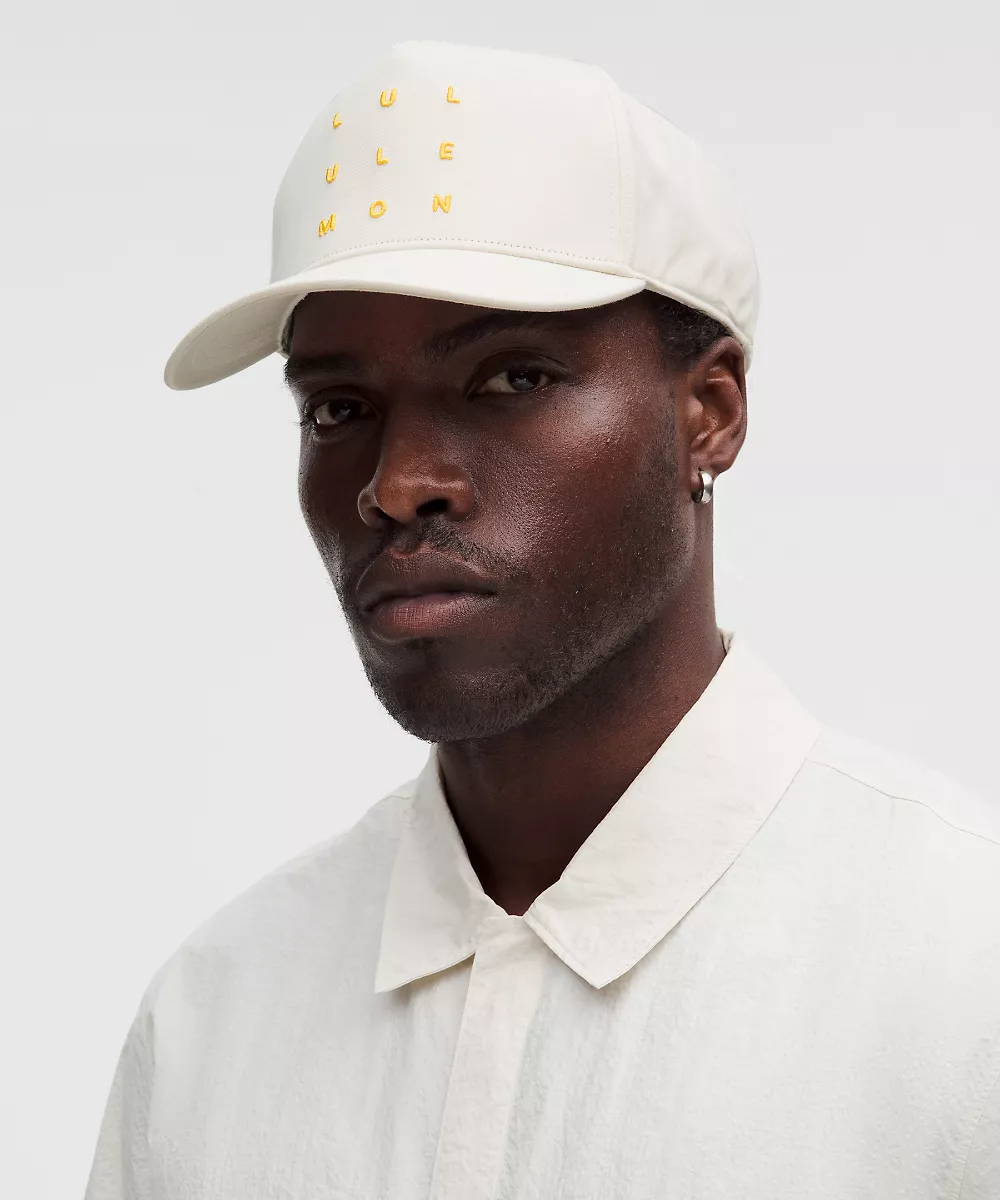 La casquette snapback All Days *lululemon Goals — Light Ivory/Buttercup, view 2