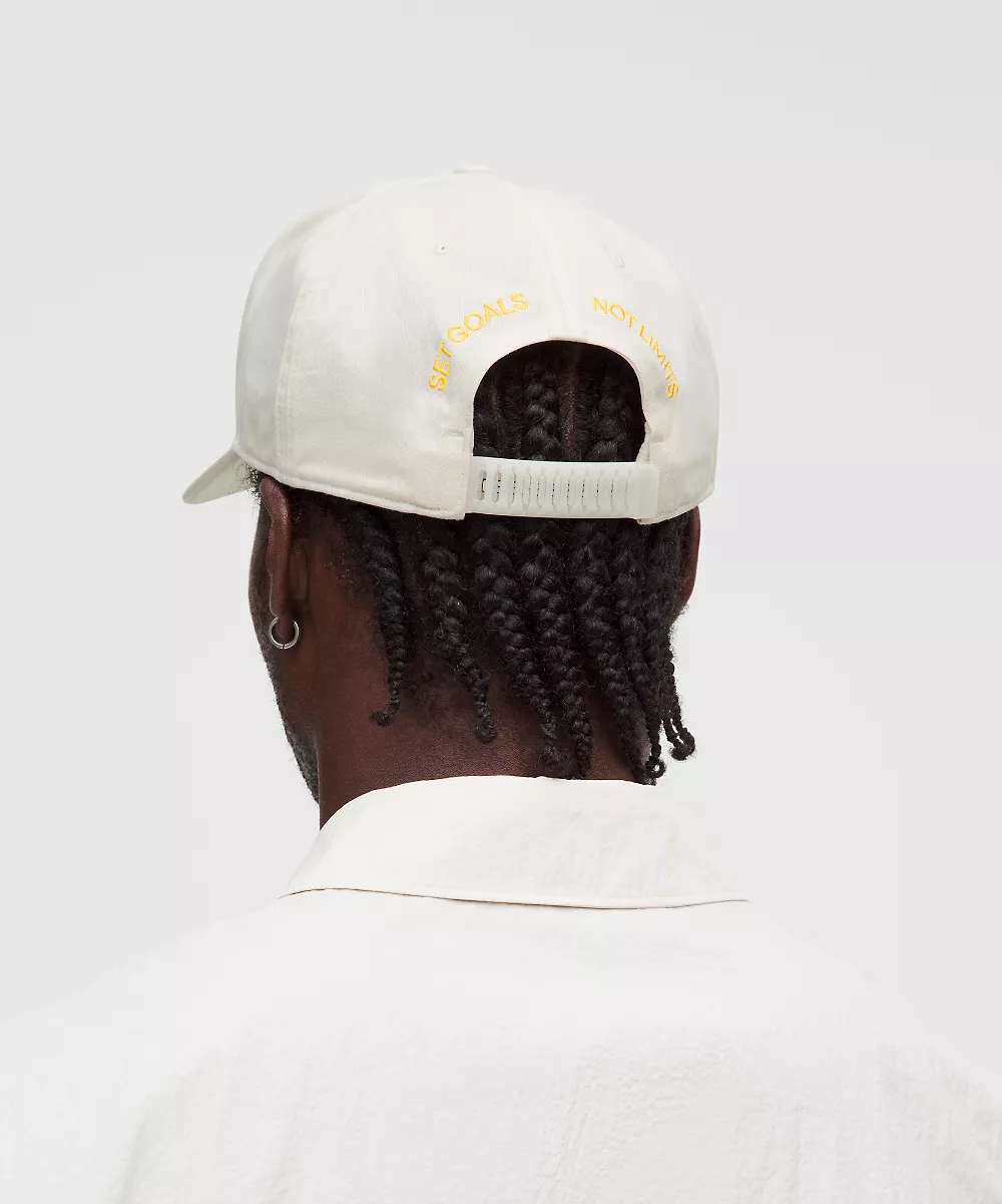 La casquette snapback All Days *lululemon Goals — Light Ivory/Buttercup, view 3