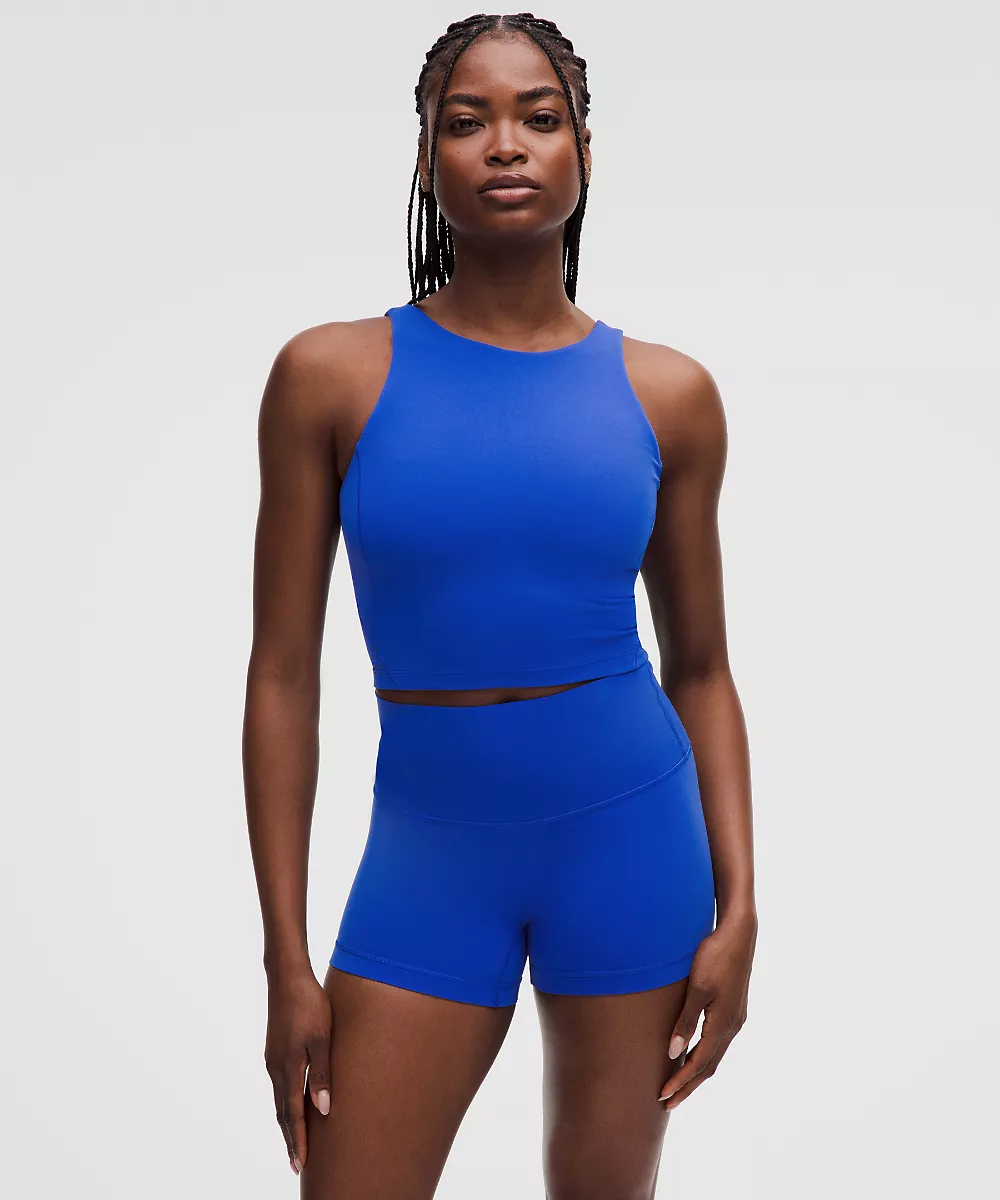 lululemon Align™ débardeur col montant *Maintien léger — Beach Ball Blue, view 1
