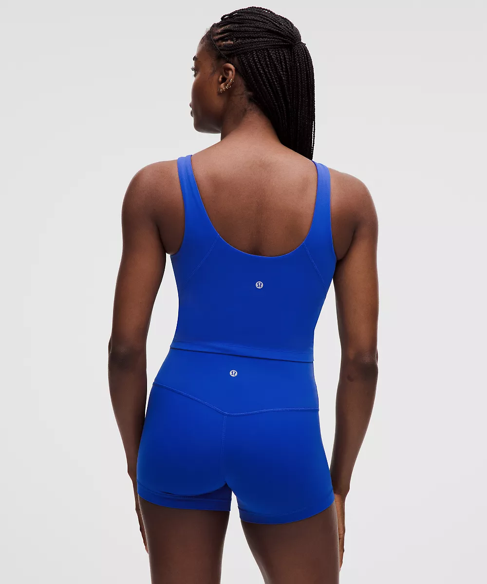 lululemon Align™ débardeur col montant *Maintien léger — Beach Ball Blue, view 2