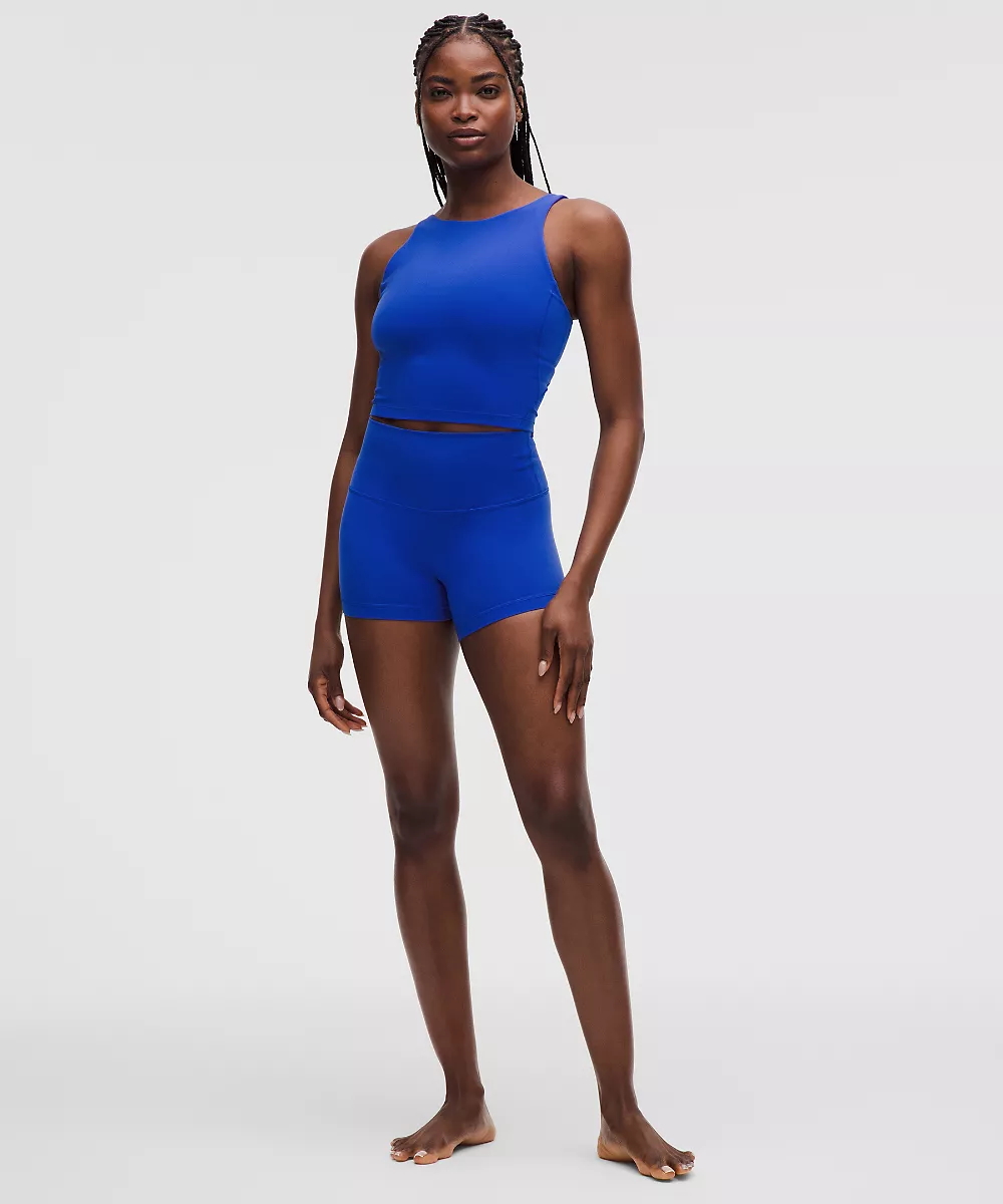 lululemon Align™ débardeur col montant *Maintien léger — Beach Ball Blue, view 3