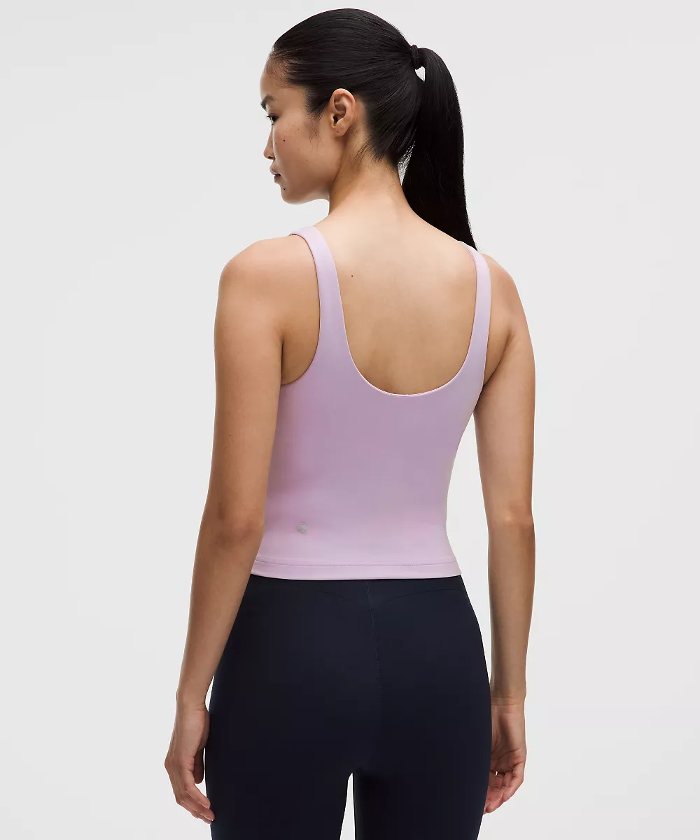 lululemon Glow Up™ débardeur *Maintien moyen, bonnet B/C — Lilac Play, view 2