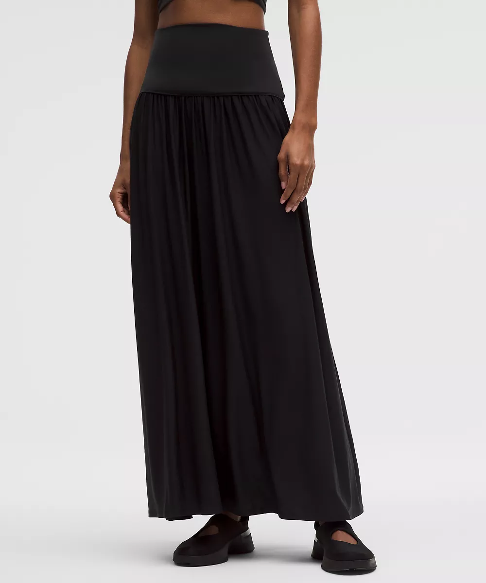 Robe longue 2-en-1 — Black, view 2