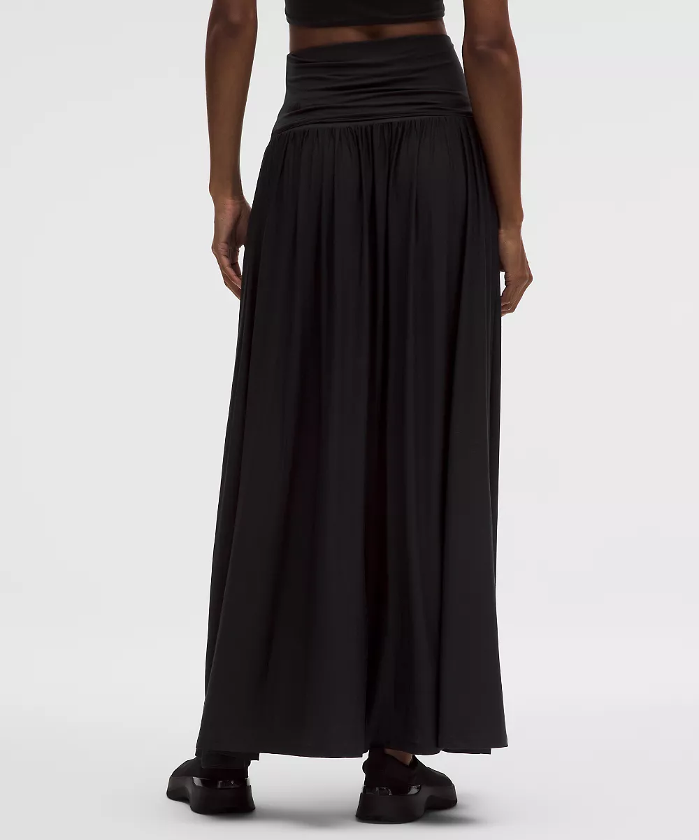 Robe longue 2-en-1 — Black, view 4
