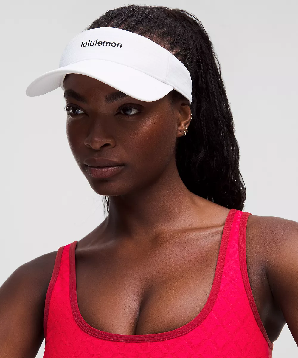 Débardeur de tennis en mesh texturé *Maintien moyen, bonnet B/C — Lululemon Red/Dark Sport Red, view 4