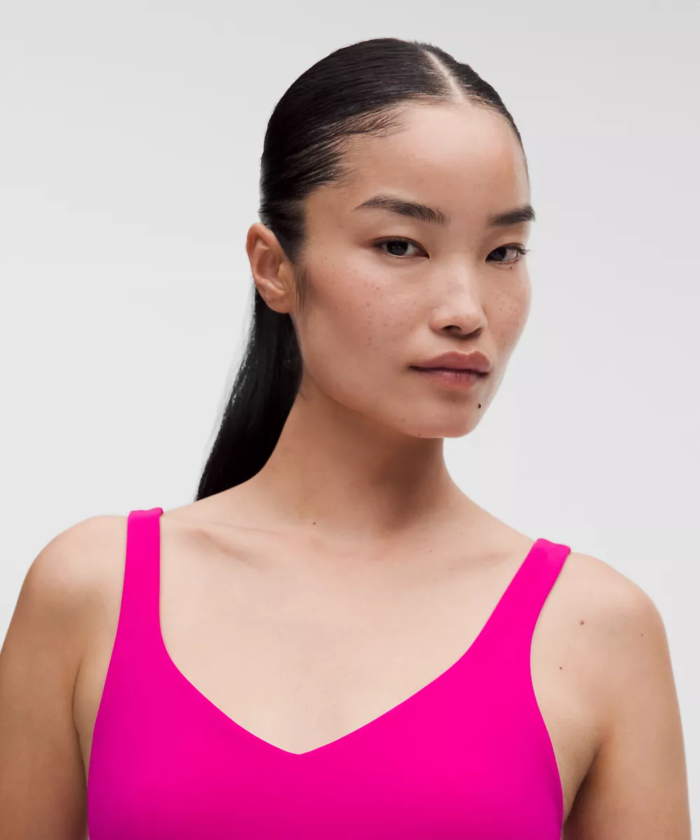 lululemon Align™ robe *Updated Sleek Liner — Pink Flare, view 3