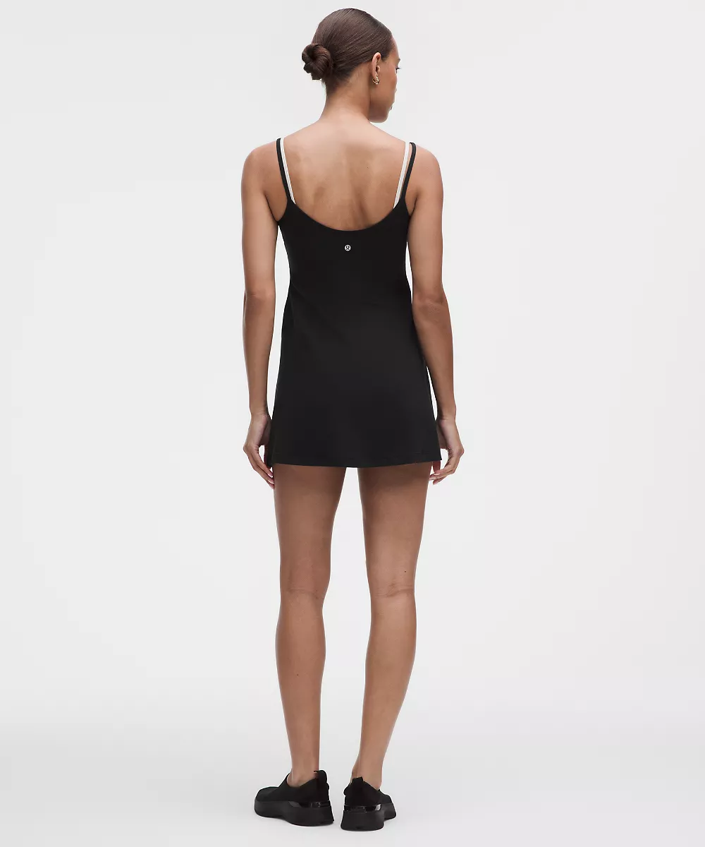 lululemon Align™ robe superposée — Black/Light Ivory, view 2