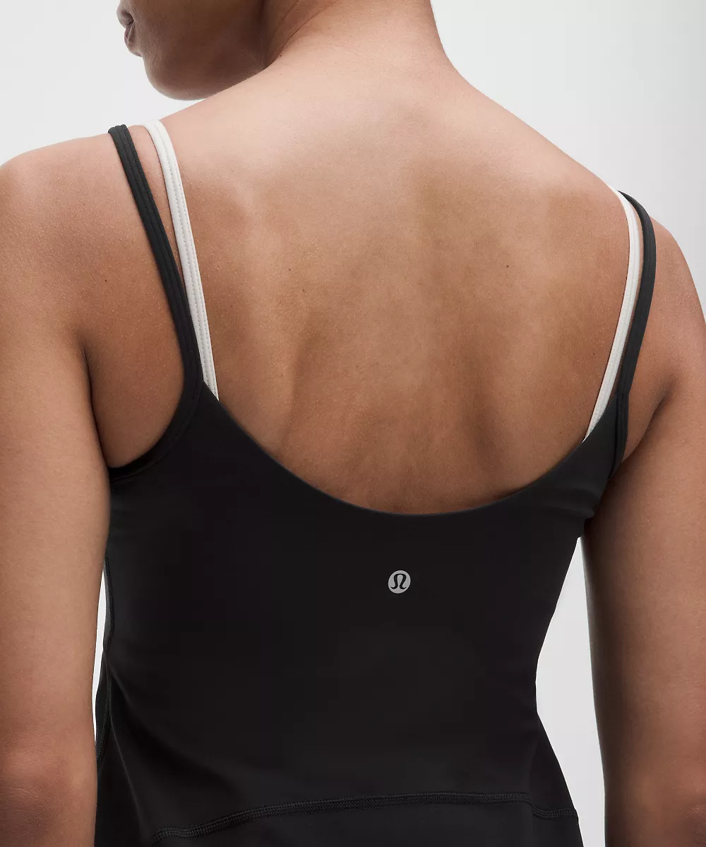 lululemon Align™ robe superposée — Black/Light Ivory, view 4
