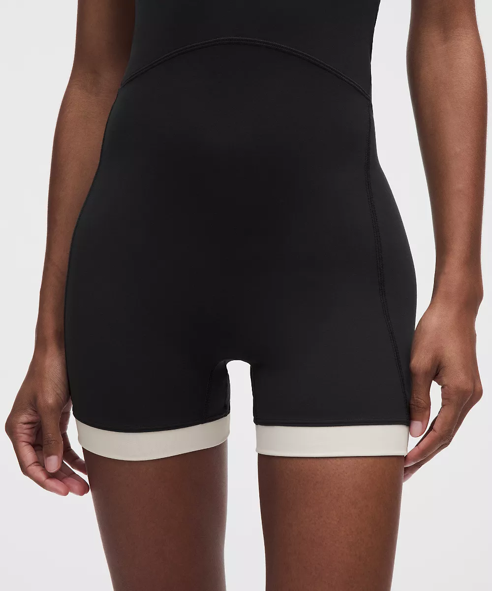 Body Nulu™ dos-nu à bretelles — Black/Light Ivory, view 4