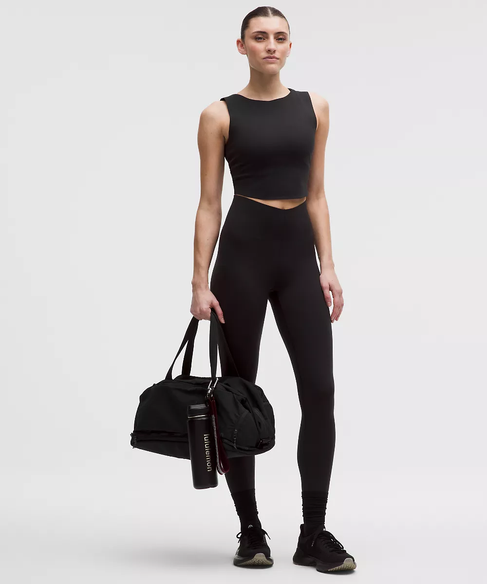 lululemon Glow Up™ débardeur col montant — Black, view 3