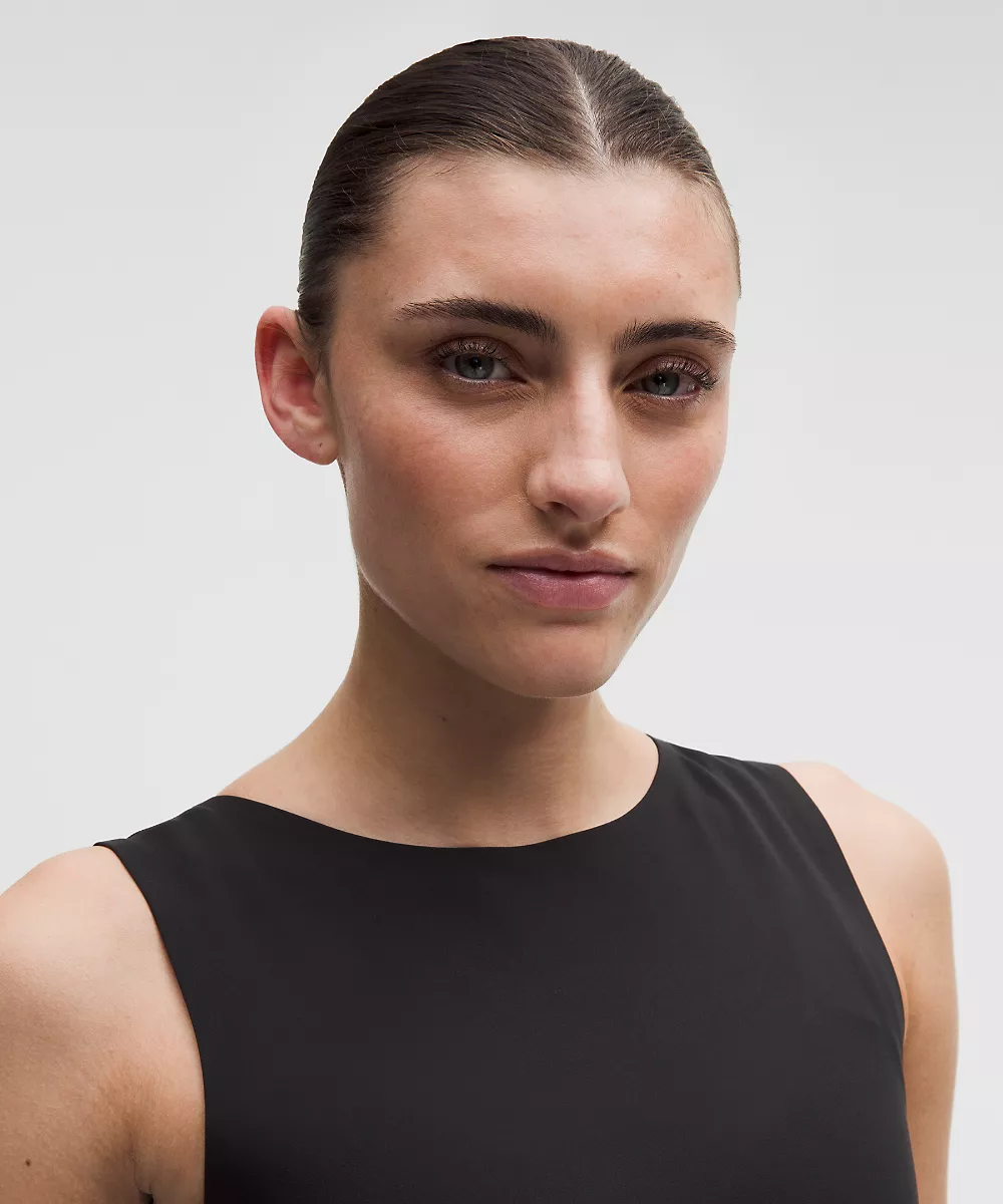 lululemon Glow Up™ débardeur col montant — Black, view 4