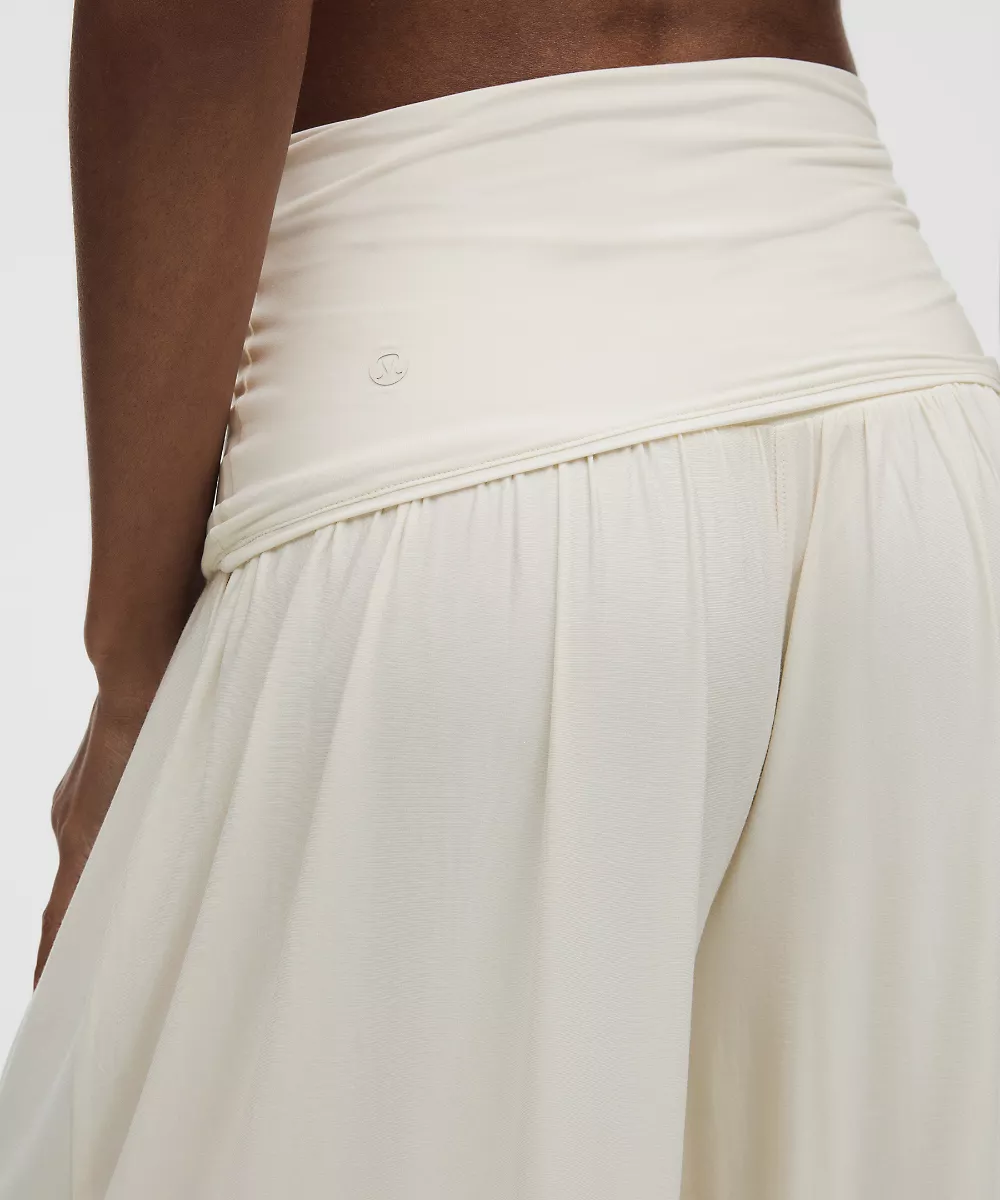 Combinaison 2-en-1 à jambe large — Light Ivory, view 5