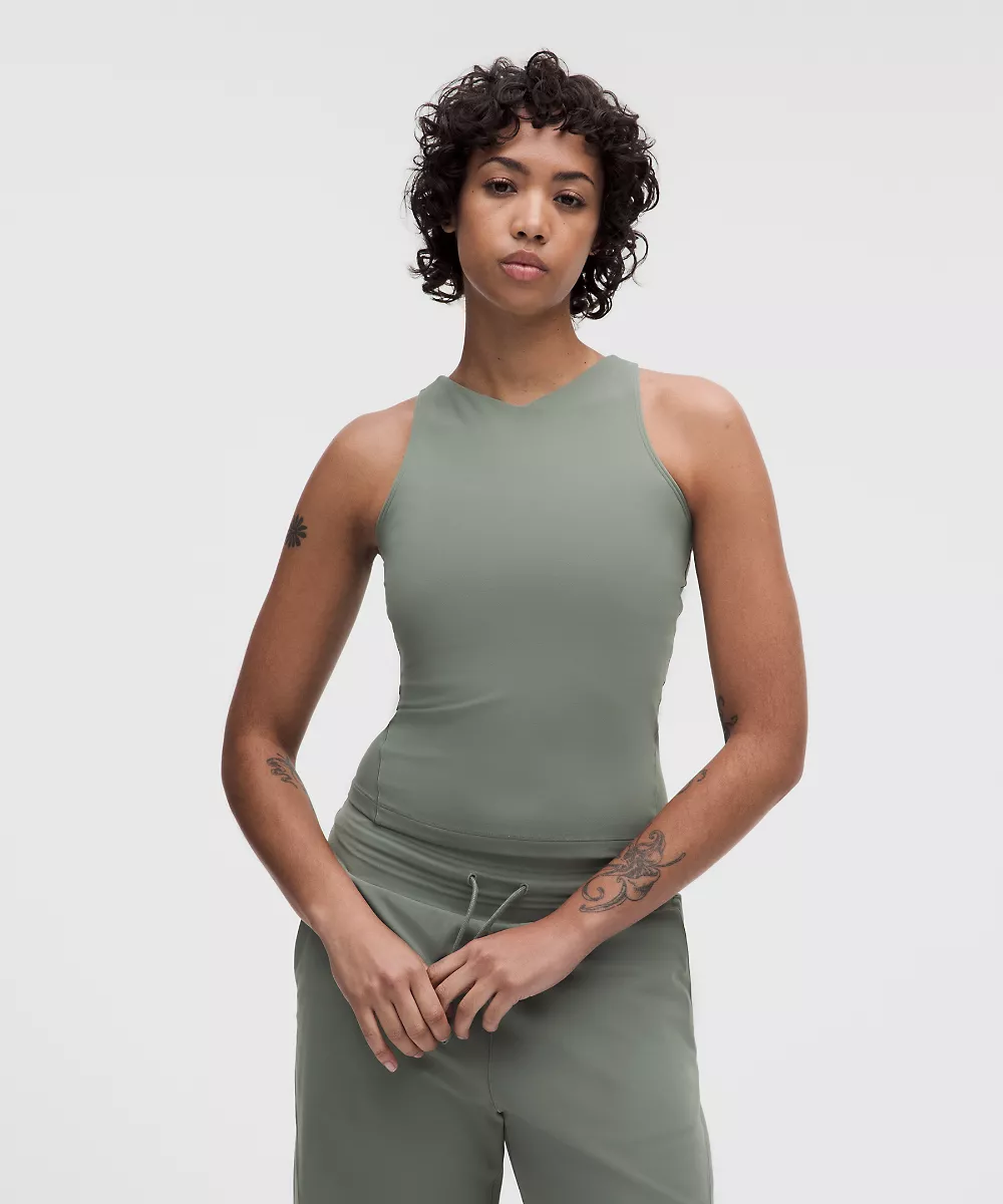 lululemon Align™ débardeur mini col V — Willow Leaf, view 1