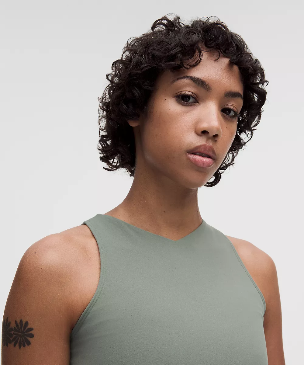 lululemon Align™ débardeur mini col V — Willow Leaf, view 4