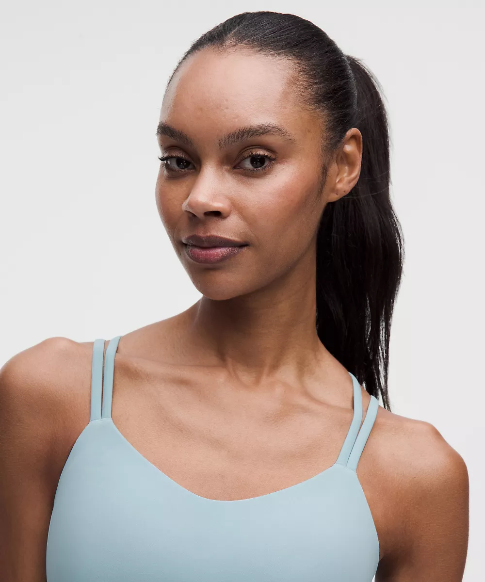 Like a Cloud brassière longue *Maintien léger, bonnet B/C — Seafoam, view 4
