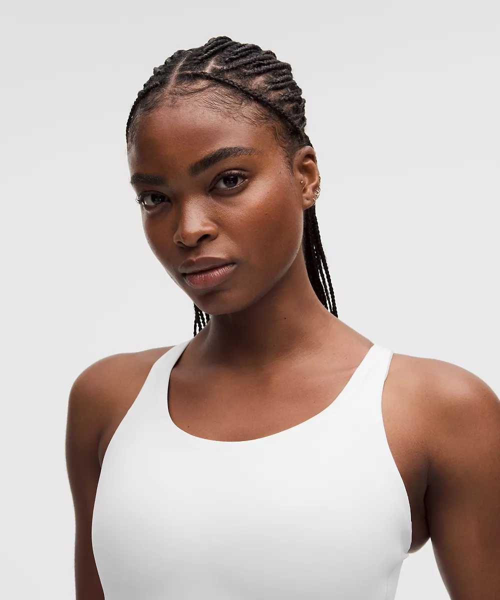 lululemon Energy brassière *Maintien élevé, bonnets B–G — White, view 4