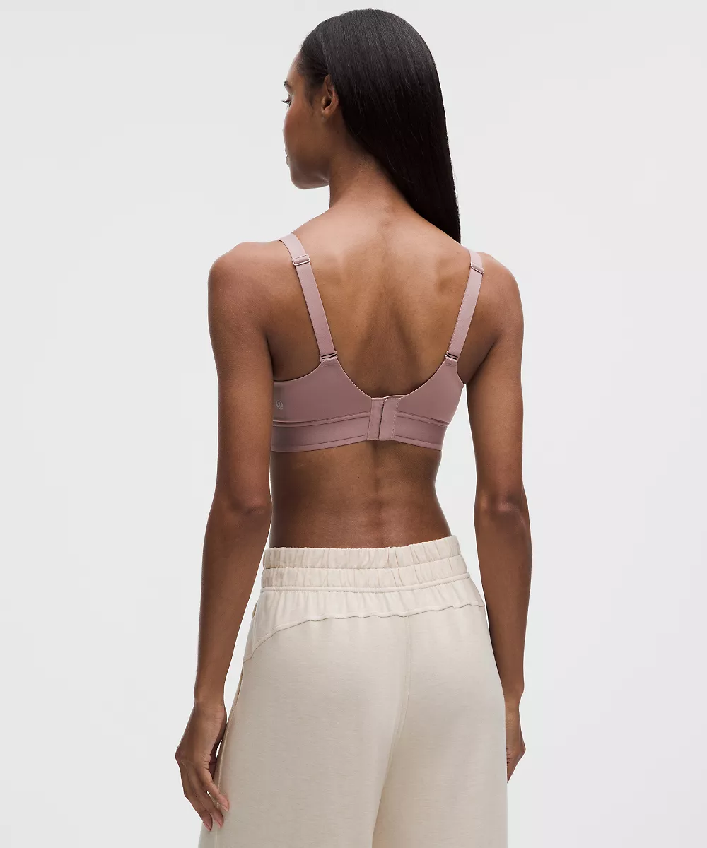 Brassière de récupération ajustable ultra-douce *Maintien léger, bonnets B-D — Twilight Rose, view 2