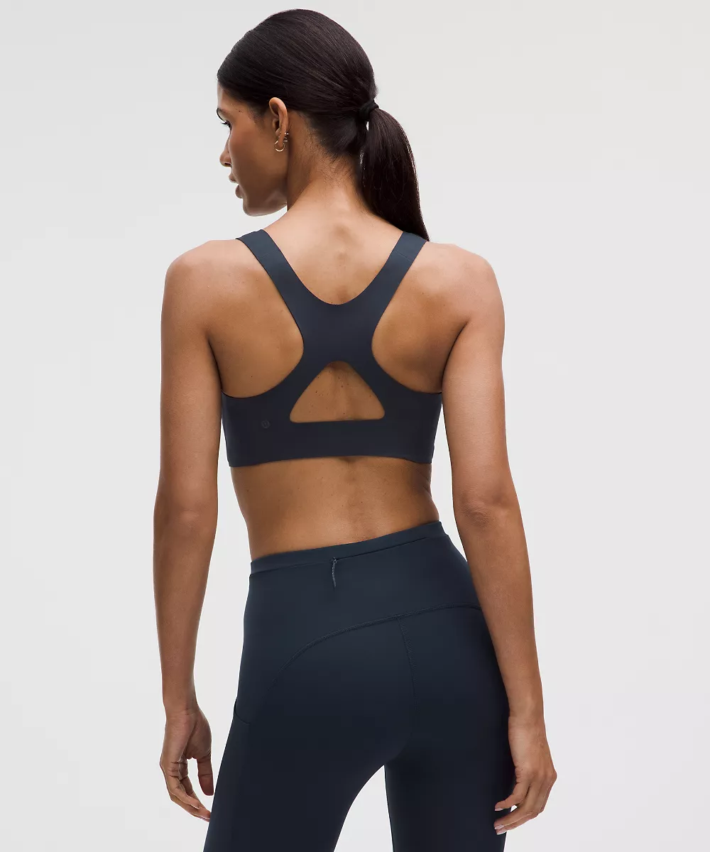 lululemon Go Further brassière avec technologie Support Code *Impact élevé, bonnet C/D — True Navy, view 2