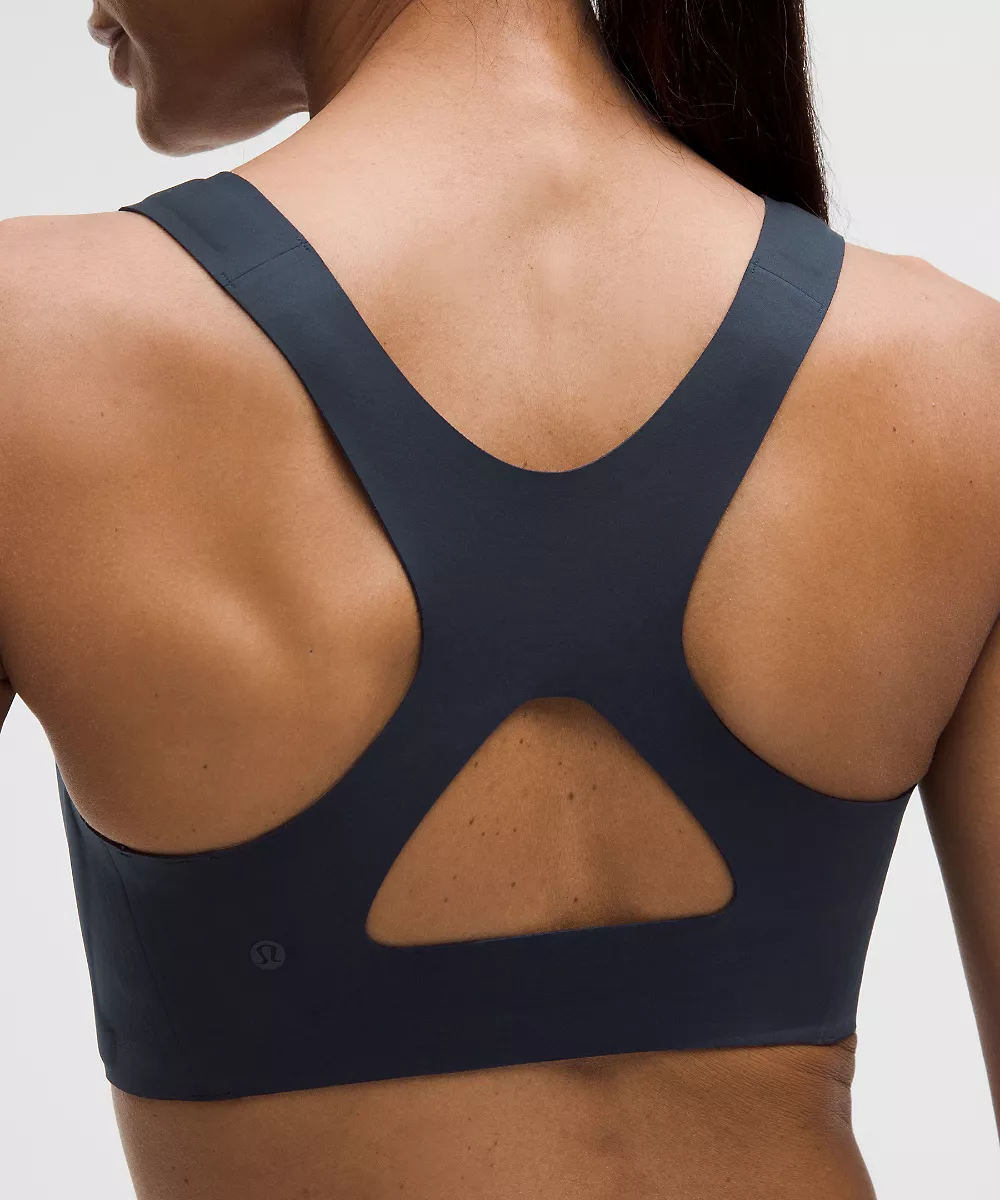 lululemon Go Further brassière avec technologie Support Code *Impact élevé, bonnet C/D — True Navy, view 5