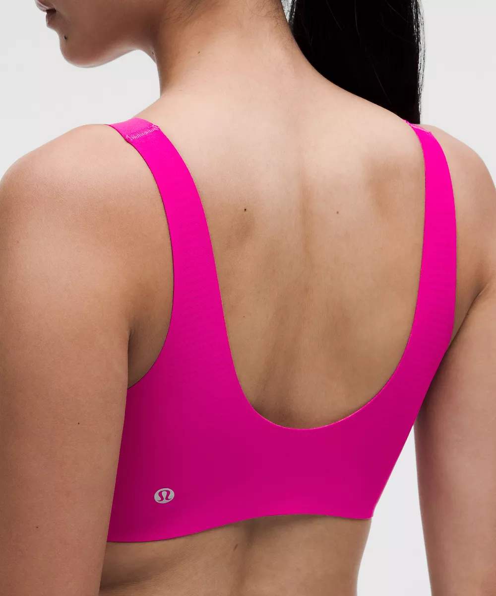 lululemon Glow Up™ brassière *Maintien moyen, bonnet B/C — Pink Flare, view 5