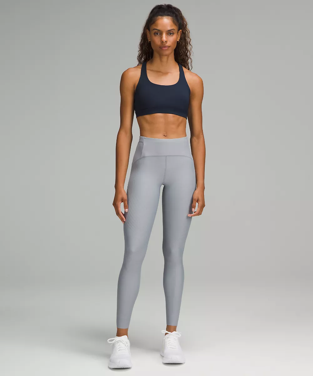 lululemon Energy brassière *Maintien moyen, bonnets B–D — True Navy, view 3