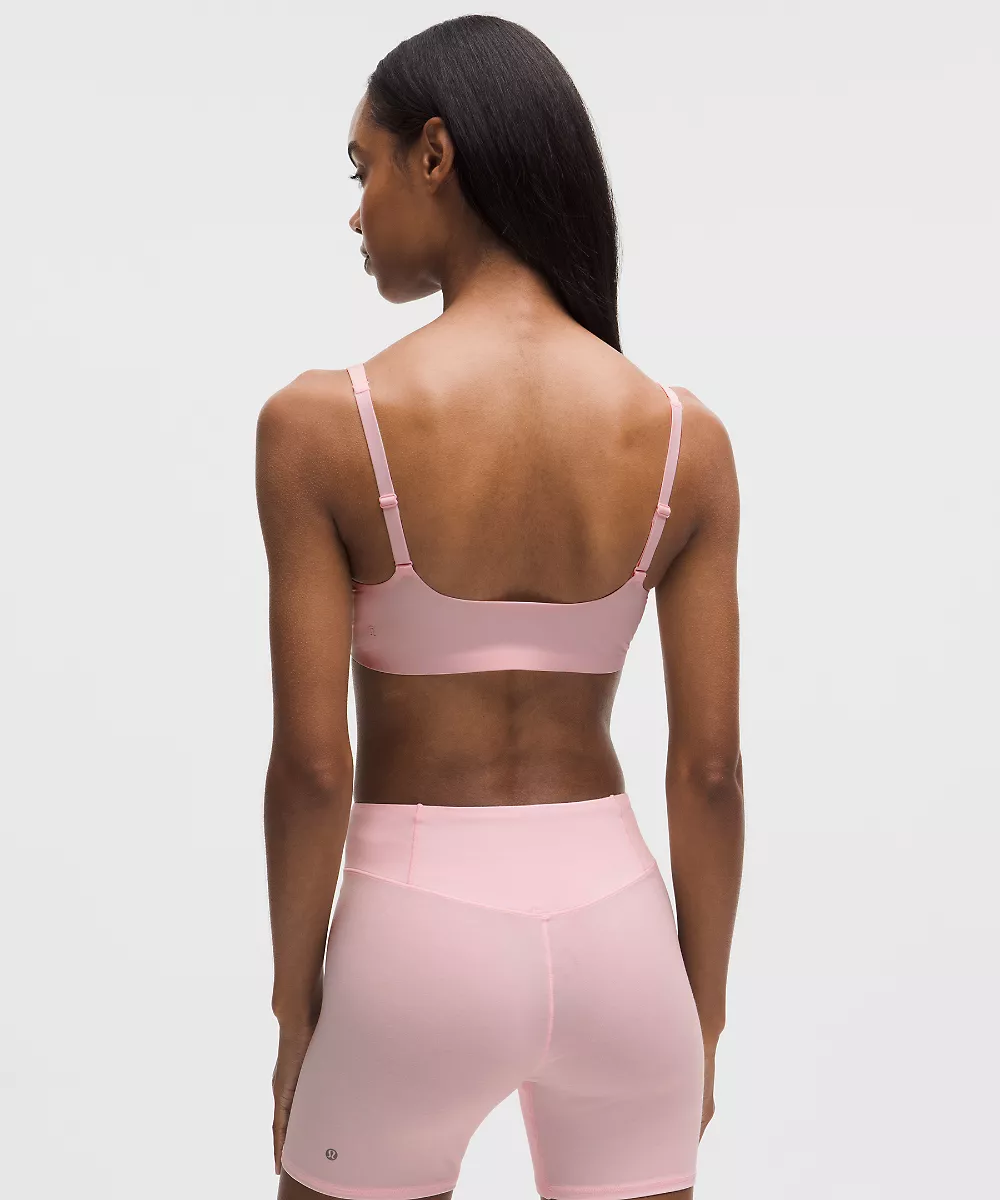 Bralette col dégagé Nulu ultra-douce Wundermost *Bonnets A–C — Pink Pearl, view 2