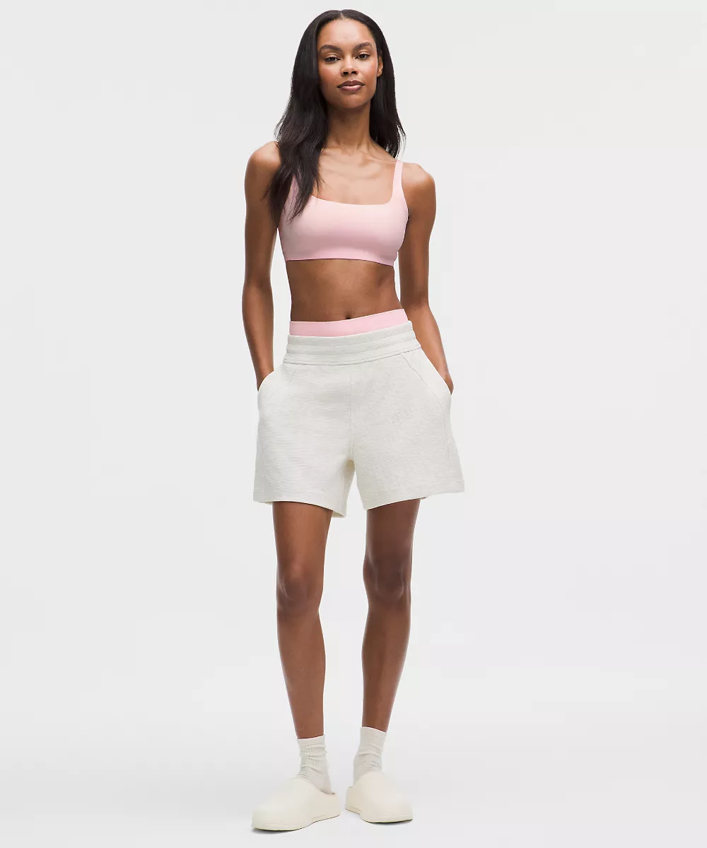 Bralette col dégagé Nulu ultra-douce Wundermost *Bonnets A–C — Pink Pearl, view 3