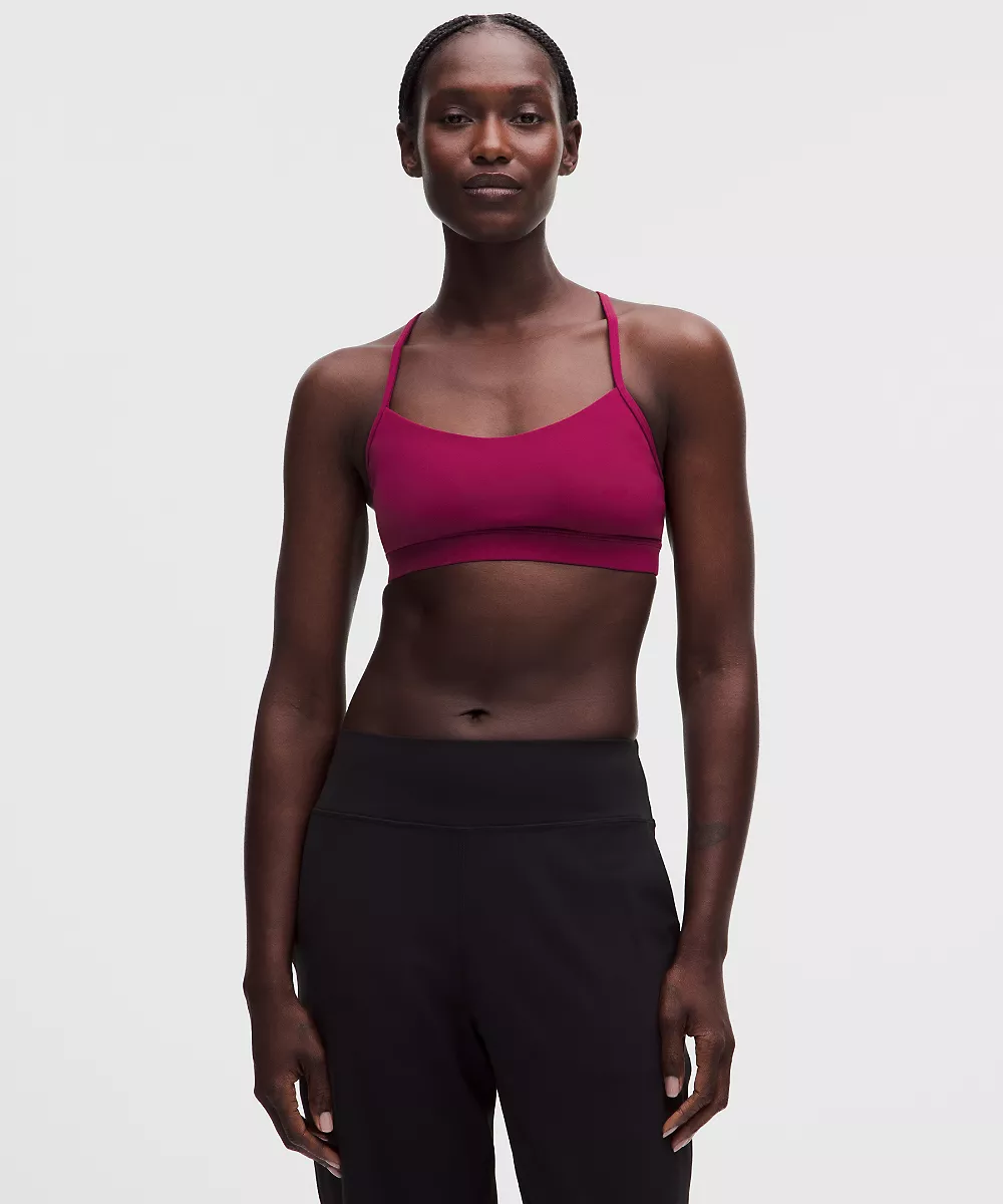 Brassière Flow Y Nulu *Maintien léger, Bonnets A–C — Raspberry Rave, view 1