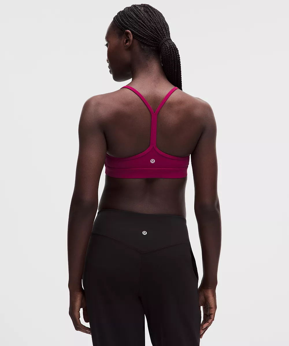 Brassière Flow Y Nulu *Maintien léger, Bonnets A–C — Raspberry Rave, view 2