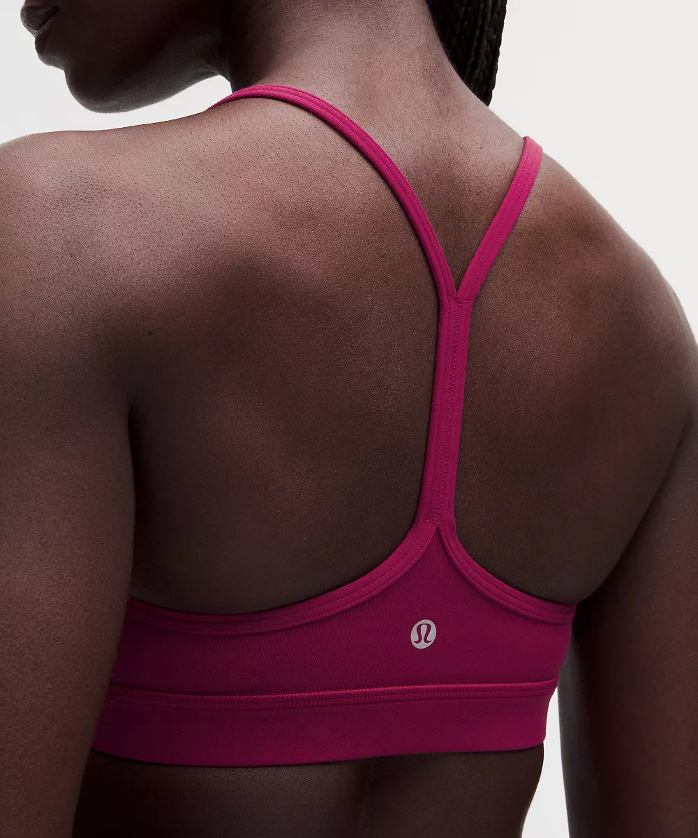 Brassière Flow Y Nulu *Maintien léger, Bonnets A–C — Raspberry Rave, view 5