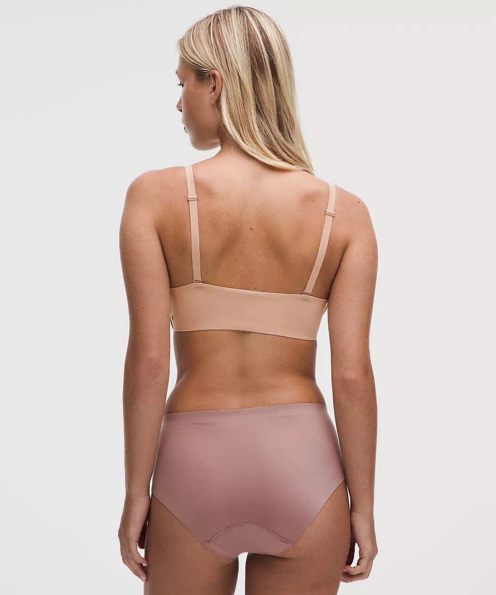 Brassière T-shirt ajustable Wundermost *Bonnets A–DD — Misty Shell, view 2
