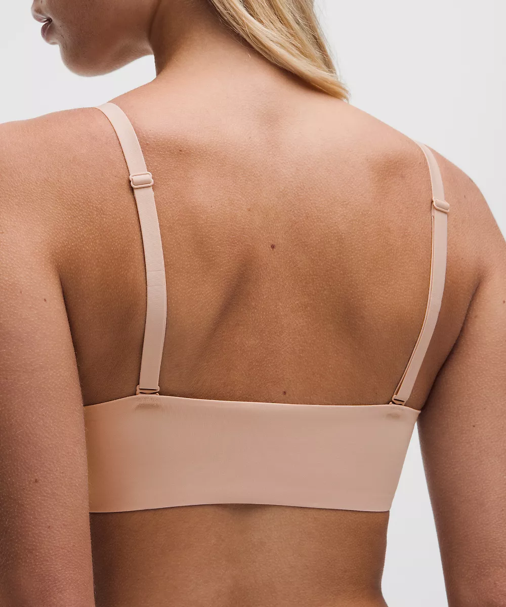 Brassière T-shirt ajustable Wundermost *Bonnets A–DD — Misty Shell, view 4