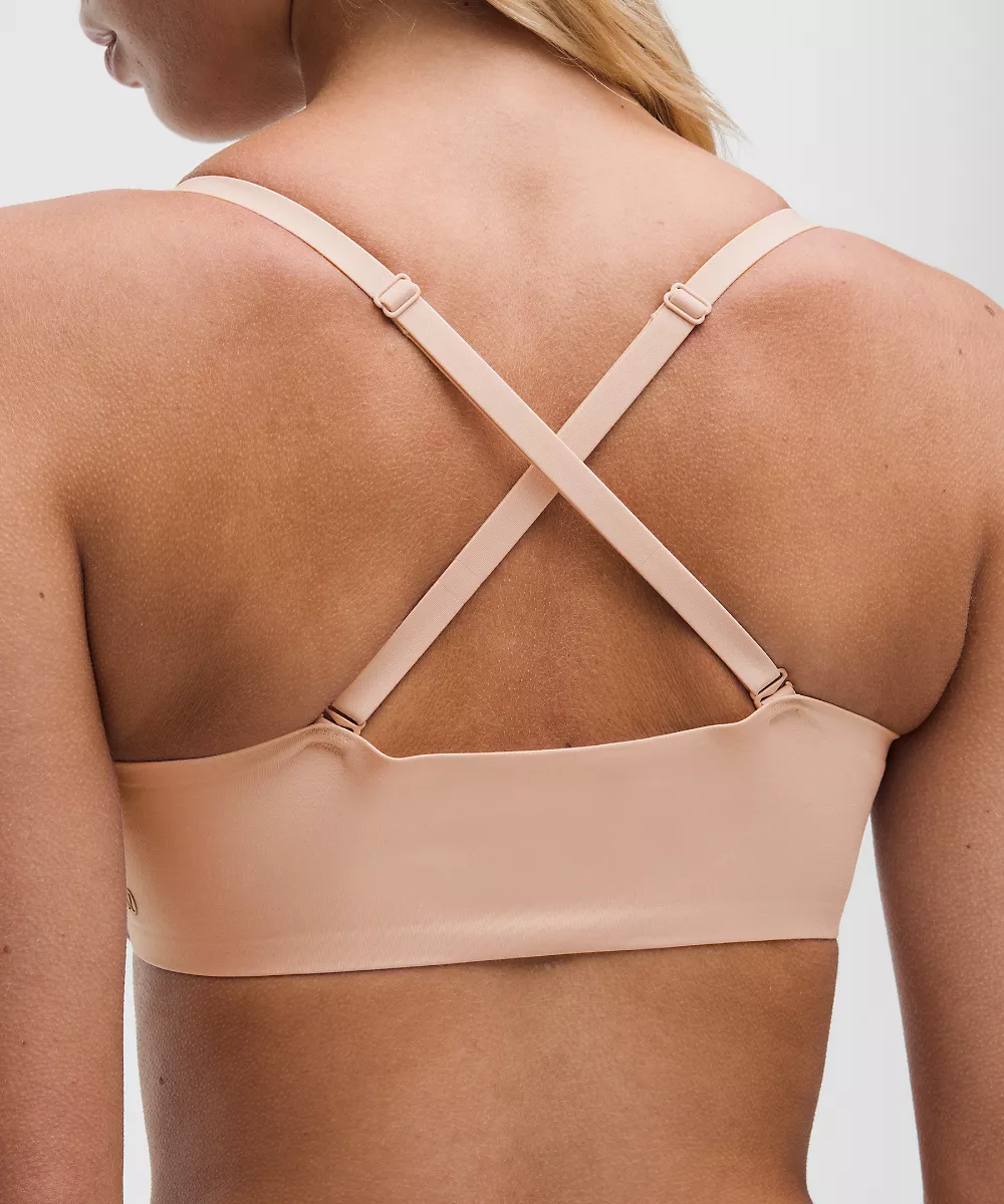 Brassière T-shirt ajustable Wundermost *Bonnets A–DD — Misty Shell, view 5