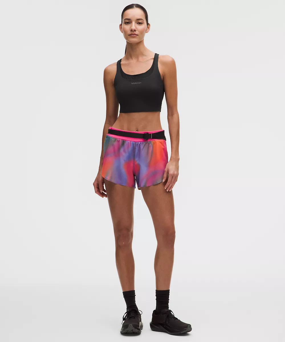 lululemon Energy brassière longline avec rangement Evolve *Maintien moyen, bonnet B/C — Black, view 3