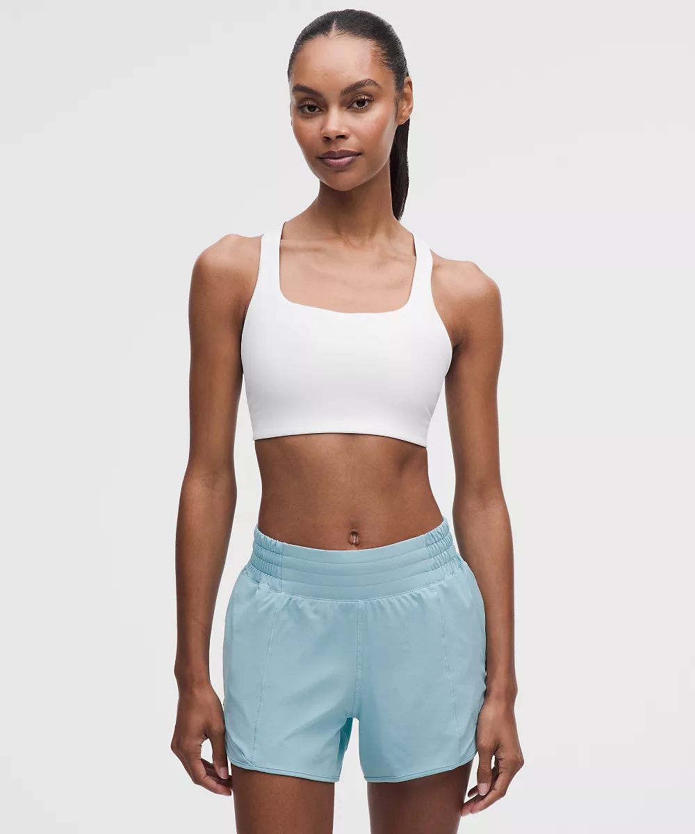 Brassière de sport All-Time Hero *Maintien moyen, bonnet B/C — White, view 1